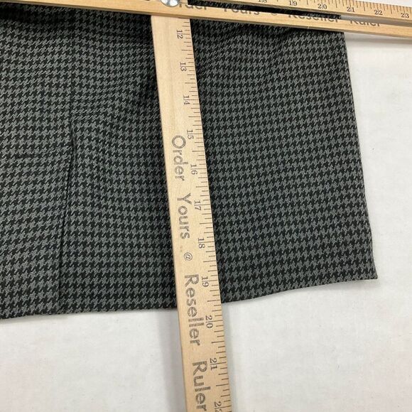 Banana Republic Womens Pencil Skirt Houndstooth Professional Back Zip Up Size 4 - Picture 8 of 11